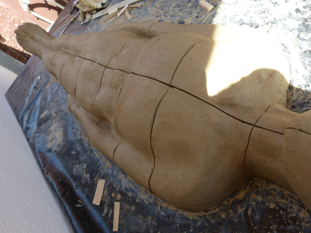 Hombre de barro proceso